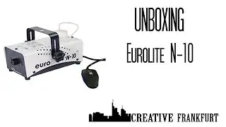 UNBOXING// Eurolite N-10