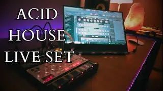 Live Acid House Music Performance // Transitor Bass (FL Studio), Volca Bass, Volca Beats
