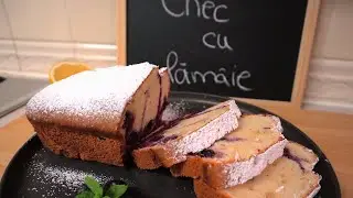 Chec cu lamaie si iaurt | Plin de aroma care se topeste in gura
