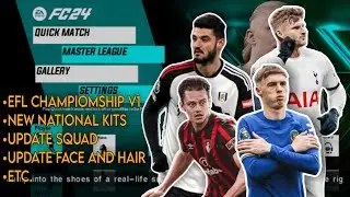 FINAL RELEASE !! EAFC PPSSPP 2023/24 | SPESIAL EFL CHAMPIONSHIP V1