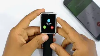 Speaking Into The Watch Like A Secret Agent - $40 Smart Watch