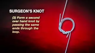 How to tie the Berkley Surgeons Knot in 4 easy steps
