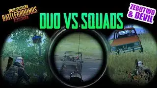 Duo vs Squads | Pakage on tree | Kar98 funny snipe