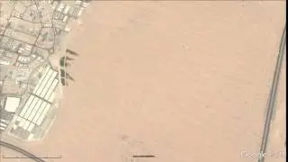 Sand dunes near Dubai, UAE