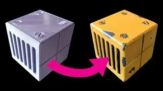 Make 3D Prints Look Like Distressed Painted Metal