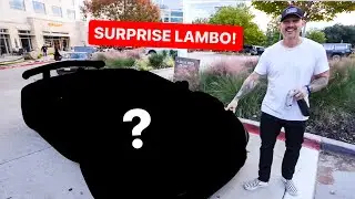 SURPRISE V12 LAMBORGHINI FINALLY ARRIVES AT OUR HOTEL …