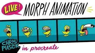 How To Make a Looping Animation Morph in Procreate