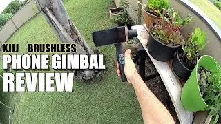 XJJJ MOBILE PHONE GIMBAL Review - [UnBox, Inspection, Setup & Outdoor Test]