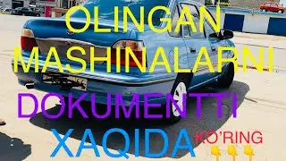 RASSIYADA QANDAY DOKUMENT QILISH KERAK MASHINAGA