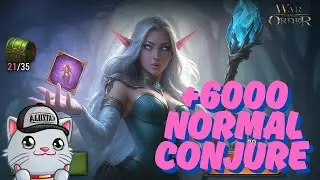 War and Order | MASSIVE +6000 Normal Conjure Opening!?