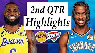 Los Angeles Lakers vs. Oklahoma City Thunder Full Highlights 2nd QTR | Feb 7 | 2022 NBA Season