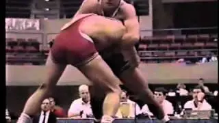 Randy Lewis USA pins Boris Budaev USSR