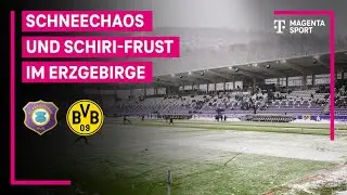 FC Erzgebirge Aue - Borussia Dortmund II, Highlights mit Live-Kommentar | 3. Liga | MAGENTA SPORT