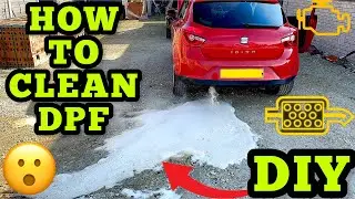 DIY How To Clean DPF Diesel Particulate Filter For FREE | Limp Mode Engine Warning | FIXED