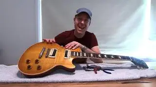 TIPS on How To RE-STRING and TUNE your Electric GUITAR