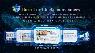 JBB.ONE - Co-Creation Cryptogame Portal - Born For Blockchain Gamers