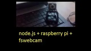 Node js Raspberry pi фотоснимок с usb камеры