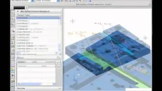 NX CAM Feature machining CZT