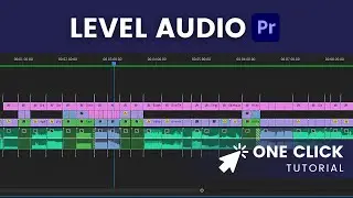 How to Level Audio in Premiere Pro CC - Premiere Pro Audio Editing