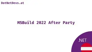 MSBuild 2022 After Party
