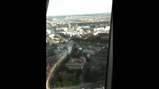 View from the tower  in the center  of the Berlin