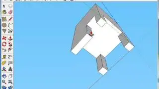 Видеоурок SketchUP 4 урок приемы создания 3D объектов