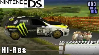 Colin McRae: Dirt 2 - Nintendo DS Gameplay High Resolution (DeSmuME)