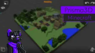 Old Minecraft Village for Prisma3d