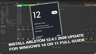 Install Ableton Live 12 Suite for Windows 10 or 11 (Full Guide)