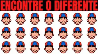 Encontre o emoji diferente - encontre o emoji diferente em 30 segundos - Super Quiz Animado