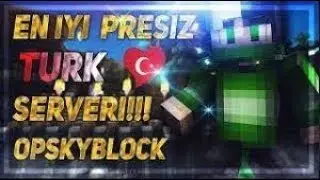 MİNECRAFT OPSKYBLOCK SERVER TANITIMI!! DEMİR SPAWNER !!!