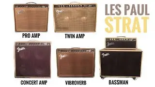 5 Classic BROWNFACE Fender Amps! COMPARISON
