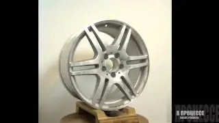 Ремонт и зеркальная полировка дисков AMG