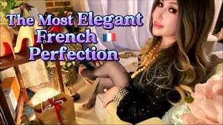 Most Elegant FRENCH🇫🇷 Silky Stockings Ever Made? Cervin Pure Bas15 Styling Louboutin|Vintage Fashion