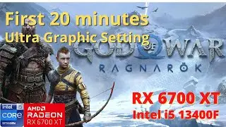 God of War Ragnarok Ultra Setting | RX 6700 XT i5 13400F