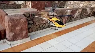Test Flight of 3.5CH RC Coaxial Helicopter Senxiang Toy SX Helicopter Test Flight