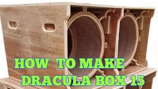 DRACULA 15  SUBWOOFER  BOX ASSEMBLY/  SUBWOOFER BOX NA MAANGAS