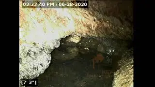 Sewer Scope Older House Significant Channeling - HomeKey Inspections