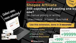 PromoLeaz for Shopee - Shopee Affiliate AI Tools