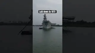 I explored an abandoned Soviet aircraft carrier. 