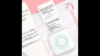 Portable mini thermal printer