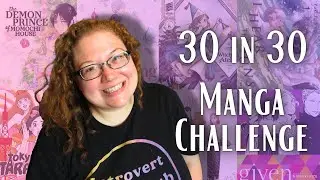 30 in 30 Manga Challenge Plans