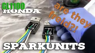 Broken Sparkunits and Coils on the Honda GL1100 Goldwing