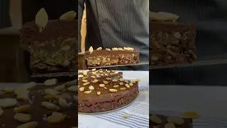 Шоколадный хрустящий торт 🍫