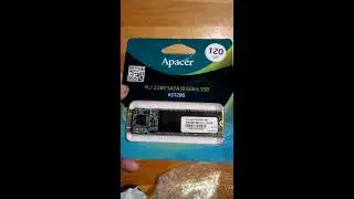 Распаковка Apacer AST280 120GB M.2 из Rozetka