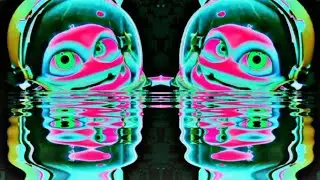 crazy frog | ring ding | mirror + negative color + water reflection fx | ChanowTv