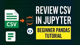 Reviewing CSV data in python Jupyter Notebook