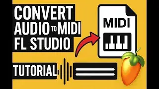 Convert Audio To MIDI FL Studio tutorial