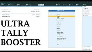 Ultra Tally Booster | Free TDL + Premium TDL for TallyPrime to enhance your experience of Tally