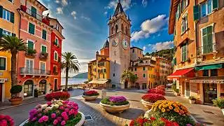 LERICI, ITALY - THE MOST BEAUTIFUL VILLAGES OF LIGURIA - THE MOST BEAUTIFUL PLACES IN ITALY 4K HDR